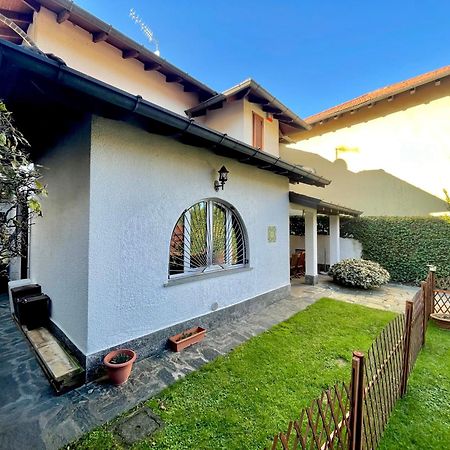 Villa Mia Lugano Lake Brusimpiano Luaran gambar