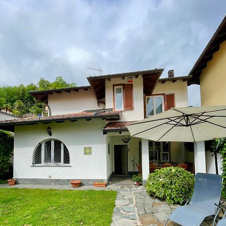 Villa Mia Lugano Lake Brusimpiano Luaran gambar