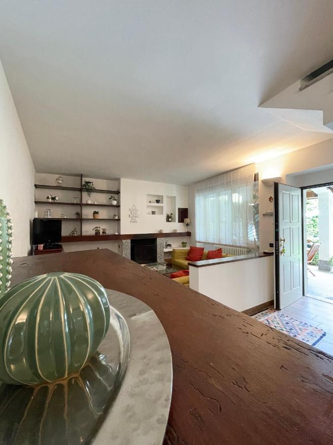 Villa Mia Lugano Lake Brusimpiano Luaran gambar